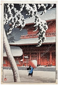 Japanese woodblock Print Kawase Hasui