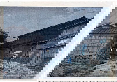 Japanese woodblock Print Kawase Hasui