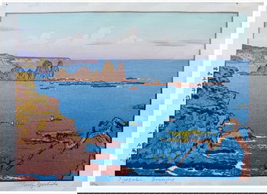 Japanese woodblock Print Toshi Yoshida