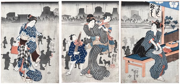 Japanese woodblock Print Utagawa Kuniyoshi