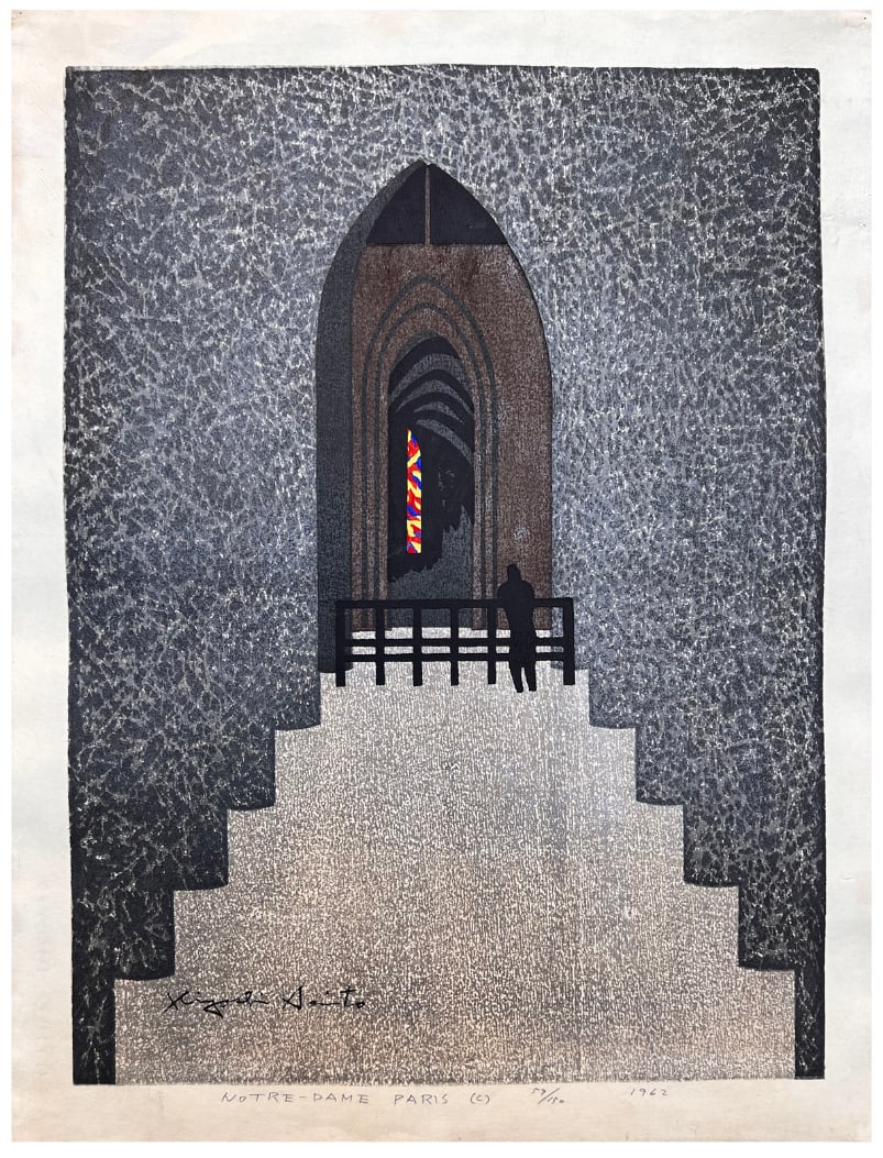 Japanese woodblock Print Kiyoshi Saito (1 of 4)