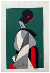 Japanese woodblock Print Kiyoshi Saito