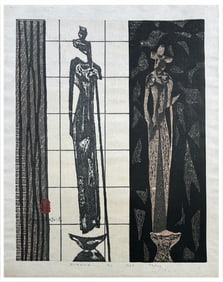 Japanese woodblock Print Kiyoshi Saito