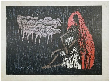 Japanese woodblock Print Kiyoshi Saito