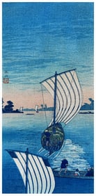 Japanese woodblock Print Hiroaki Takahashi