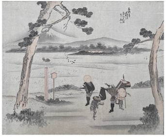 Japanese Hand Painting Katsushika Hokusai