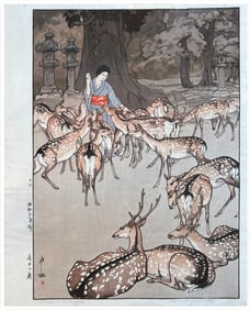 Japanese woodblock Print Hiroshi Yoshida