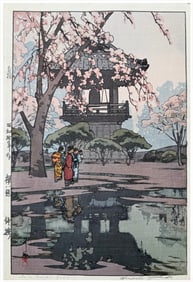 Japanese woodblock Print Hiroshi Yoshida