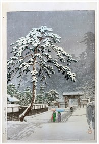 Japanese woodblock Print Kawase Hasui