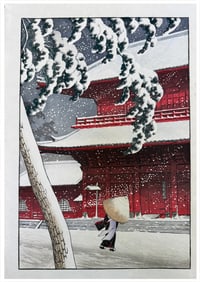 Japanese woodblock Print Kawase Hasui