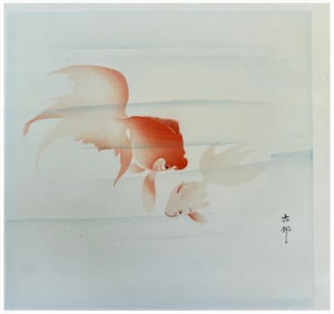 Japanese woodblock Print Ohara Koson