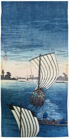 Japanese woodblock Print Hiroaki Takahashi Shotei
