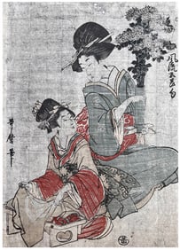Japanese woodblock Print Kitagawa Utamaro
