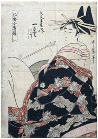 Japanese woodblock Print Kitagawa Utamaro
