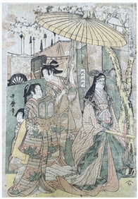 Japanese woodblock Print Kitagawa Utamaro