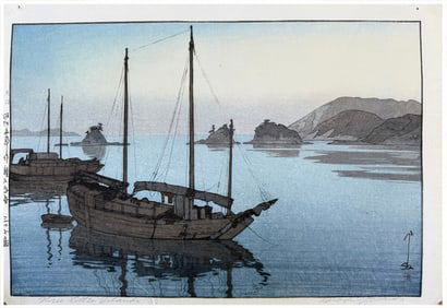 Japanese woodblock Print Hiroshi Yoshida