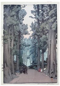 Japanese woodblock Print Hiroshi Yoshida