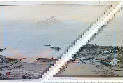 Japanese woodblock Print Hiroshi Yoshida
