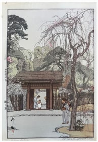 Japanese woodblock Print Hiroshi Yoshida