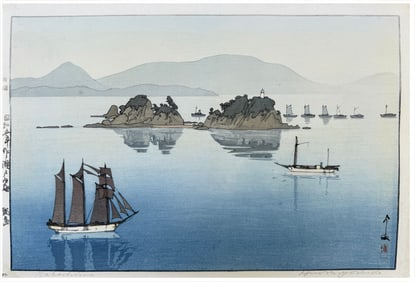 Japanese woodblock Print Hiroshi Yoshida