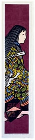 Japanese woodblock Print Clifton Karhu