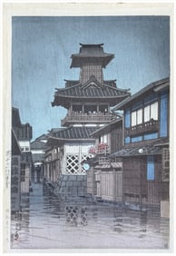 Japanese woodblock Print Kawase Hasui
