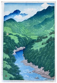 Japanese woodblock Print Kawase Hasui