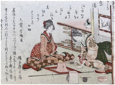 Japanese woodblock Print Katsushika Hokusai