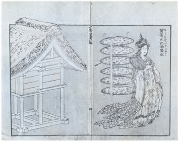 Japanese woodblock Print Katsushika Hokusai