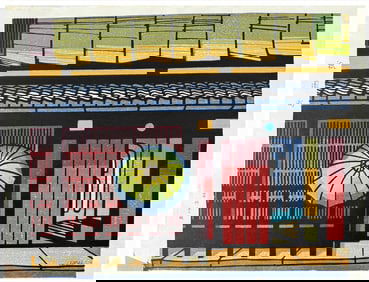 Japanese woodblock Print Clifton Karhu