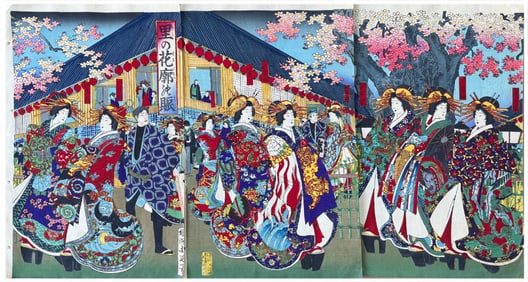 Japanese woodblock Print Toyohara Chikanobu