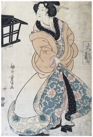 Japanese woodblock Print Yanagawa Shigenobu
