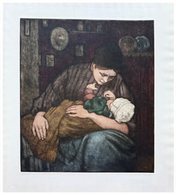 Japanese woodblock Print Charles Bartlett