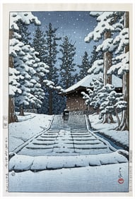 Japanese woodblock Print Kawase Hasui