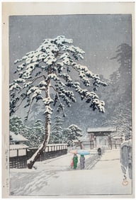 Japanese woodblock Print Kawase Hasui