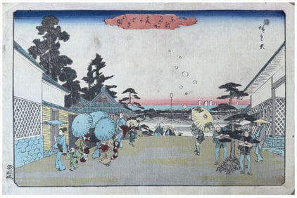 Japanese woodblock Print Utagawa Hiroshige