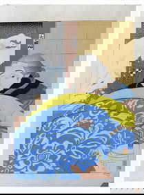 Japanese woodblock Print Paul Jacoulet