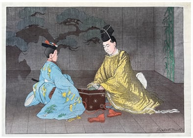 Japanese woodblock Print Elizabeth Keith