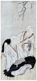 Japanese woodblock Print Katsukawa Shunsho