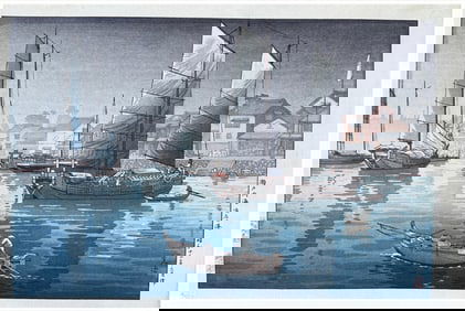 Japanese woodblock Print Tsuchiya Koitsu