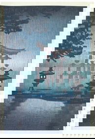 Japanese woodblock Print Tsuchiya Koitsu