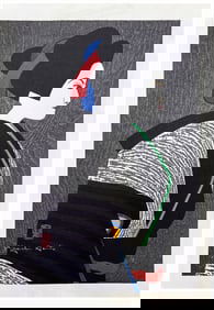 Japanese woodblock Print Kiyoshi Saito