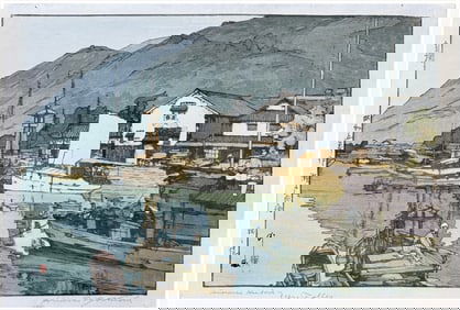 Japanese woodblock Print Hiroshi Yoshida