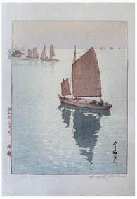 Japanese woodblock Print Hiroshi Yoshida