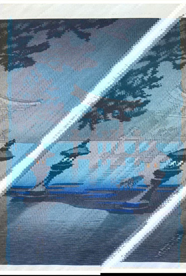 Japanese woodblock Print Tsuchiya Koitsu (1 of 4)