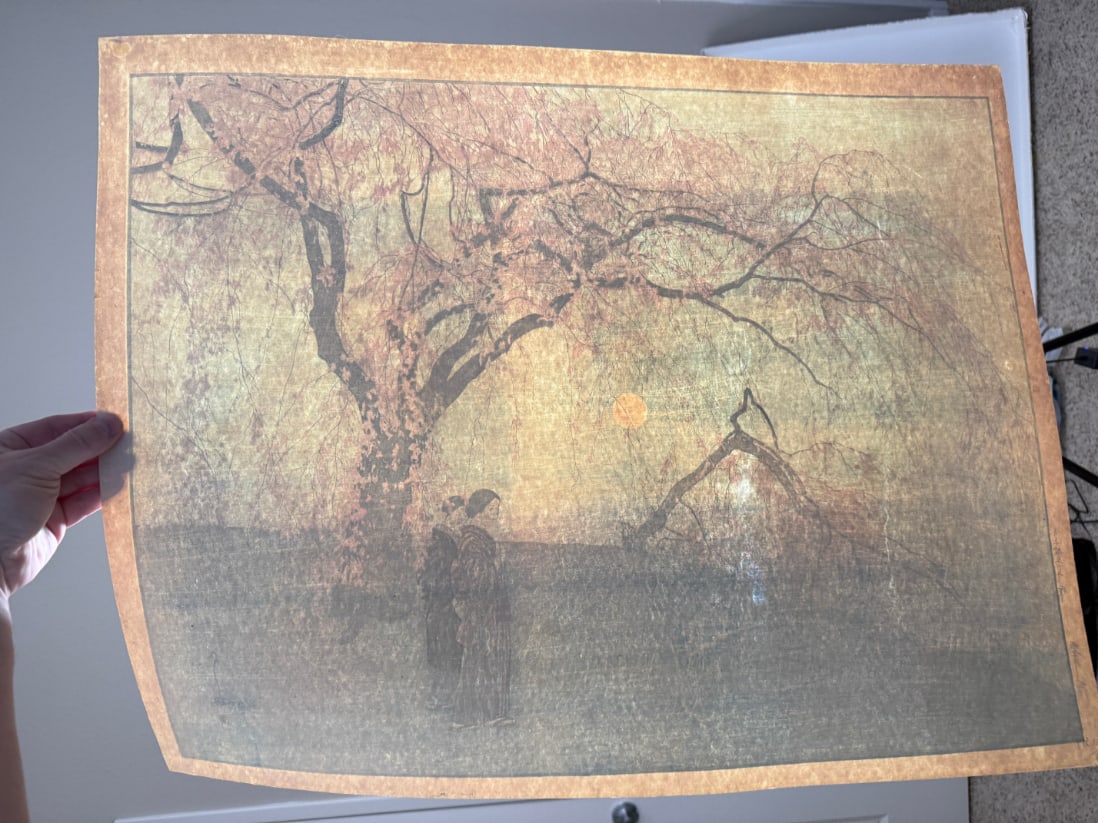 Japanese woodblock Print Hiroshi Yoshida - 5