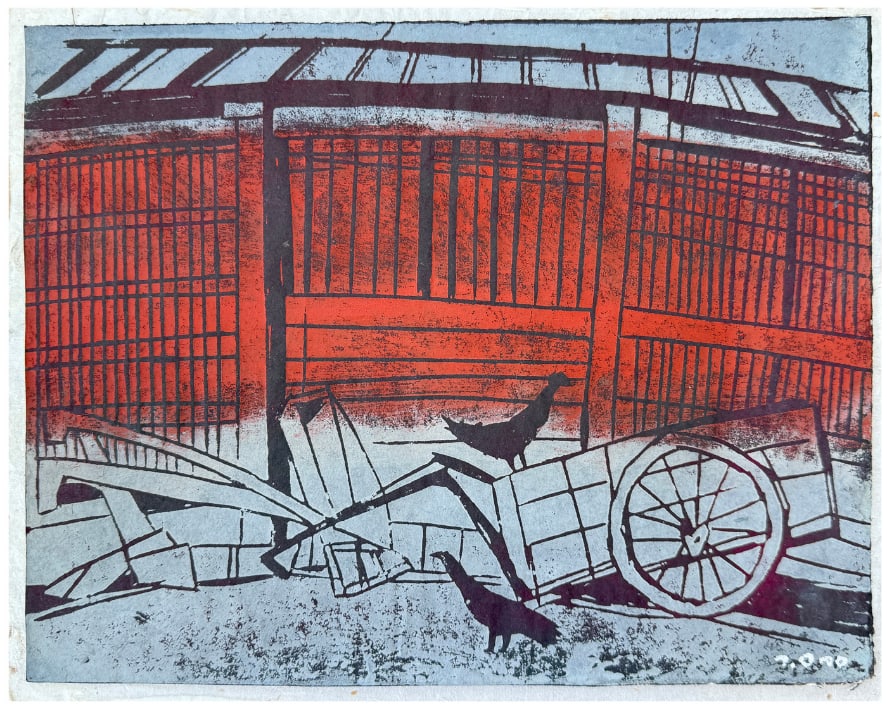 Japanese woodblock Print Tadashige Ono (1 of 5)