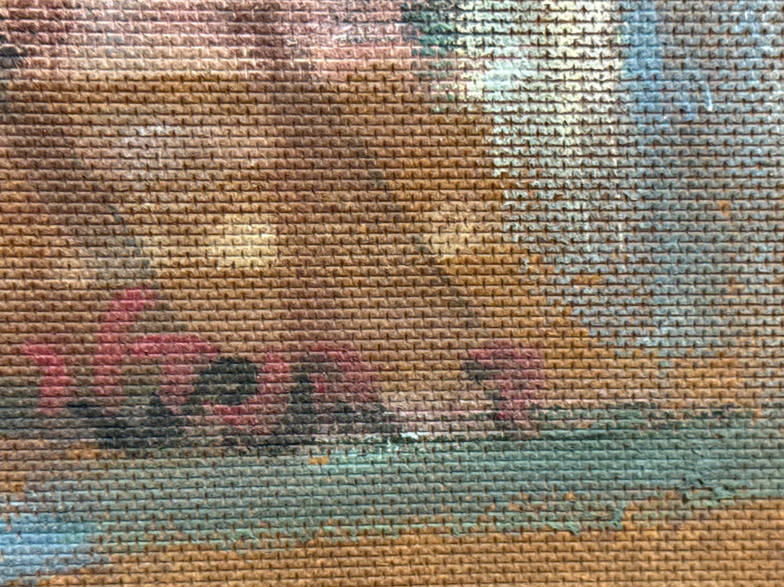 David Hendler (Israeli/German) Rare Original Oil on Masonite, Signed & Framed - 2