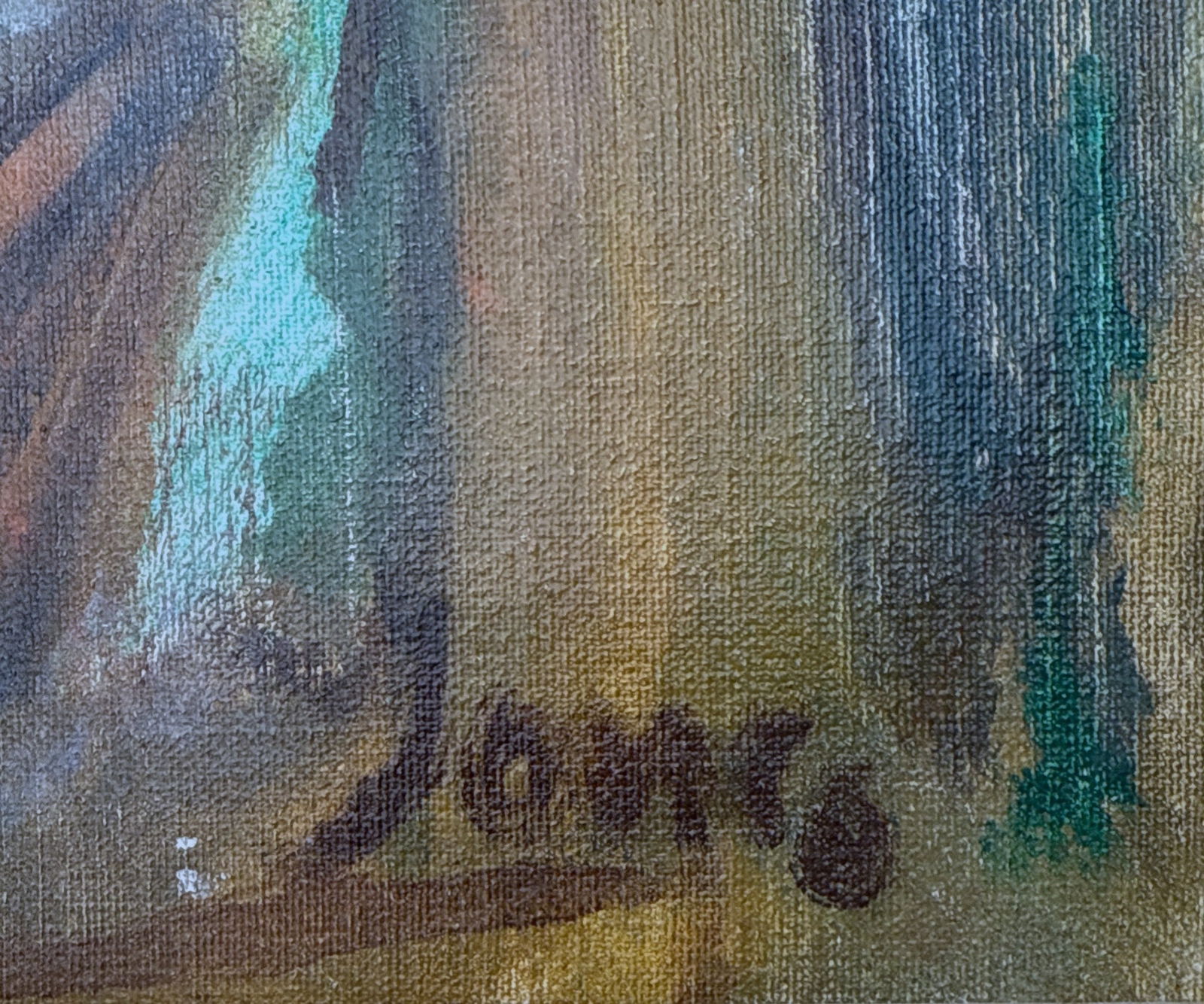 Marcel Janco (Israeli/Romanian) Dada Founder, Oil on French Canvas, Framed - 3