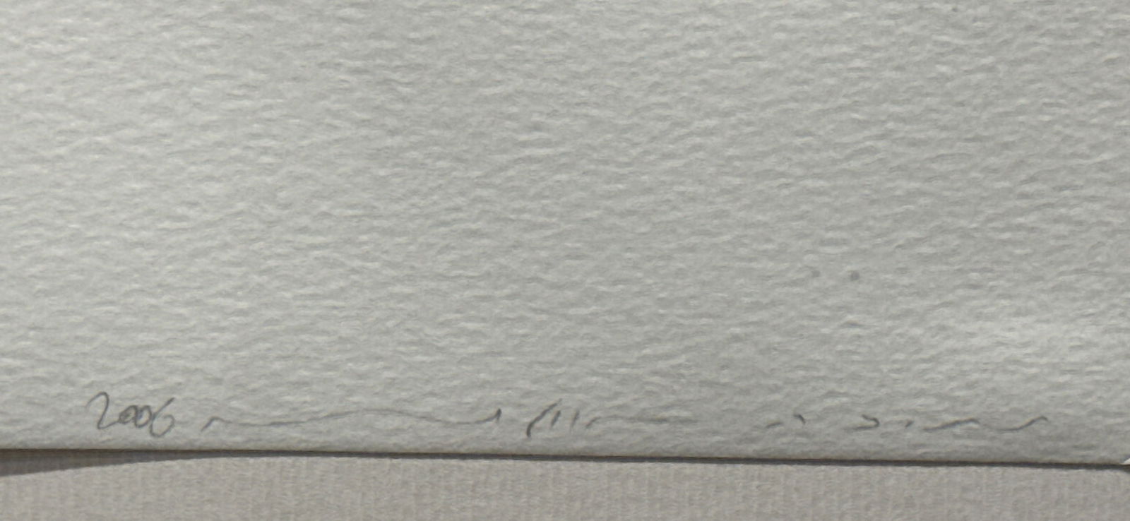 Micha Ullman, Israeli art, Red Clay on Paper, Signed & Dated 2006 - 5